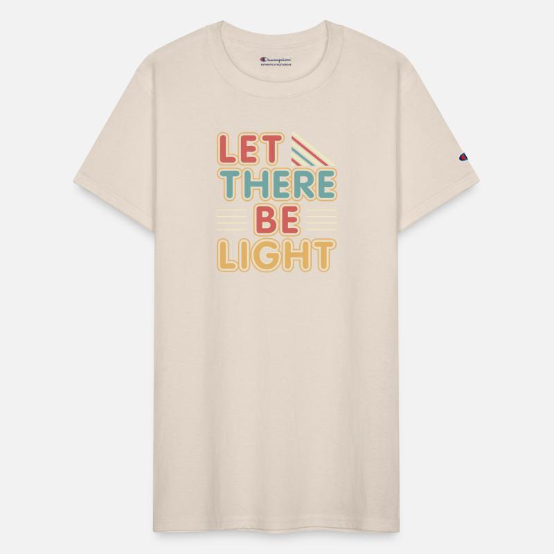 Let There Be Light religious novelty peace trendy
