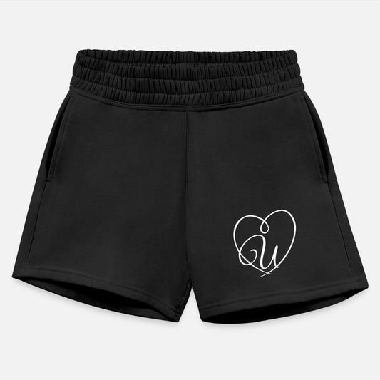 Letter U Heart Calligraphy