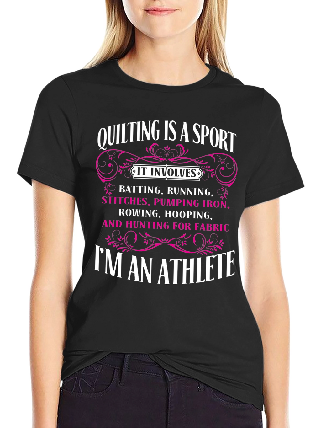 Quilting Athlete T-Shirt