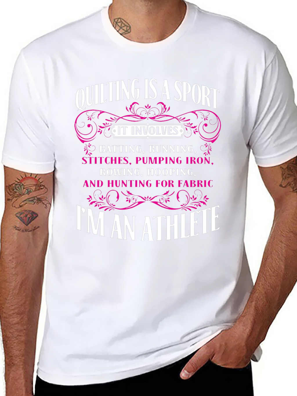 Quilting Athlete T-Shirt
