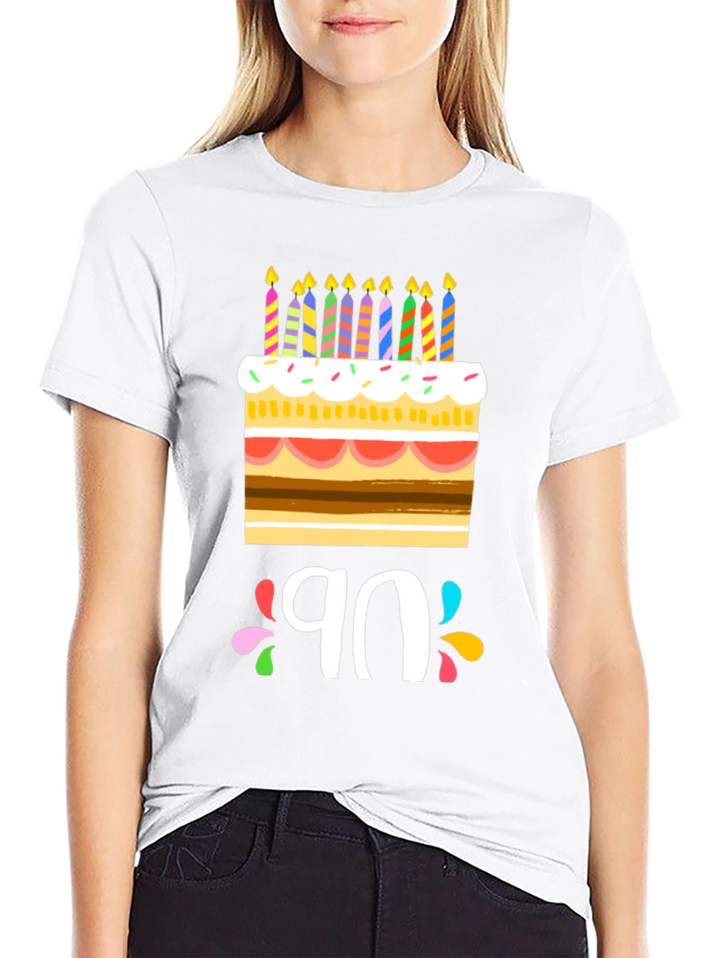 90th Birthday Cake T-Shirt