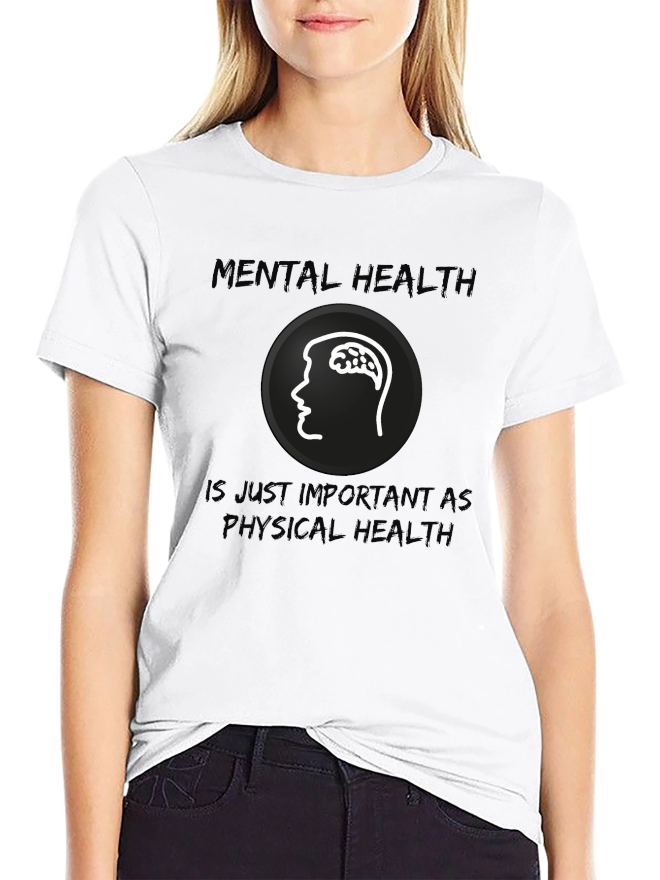 Mental Health Awareness Graphic T-Shirt