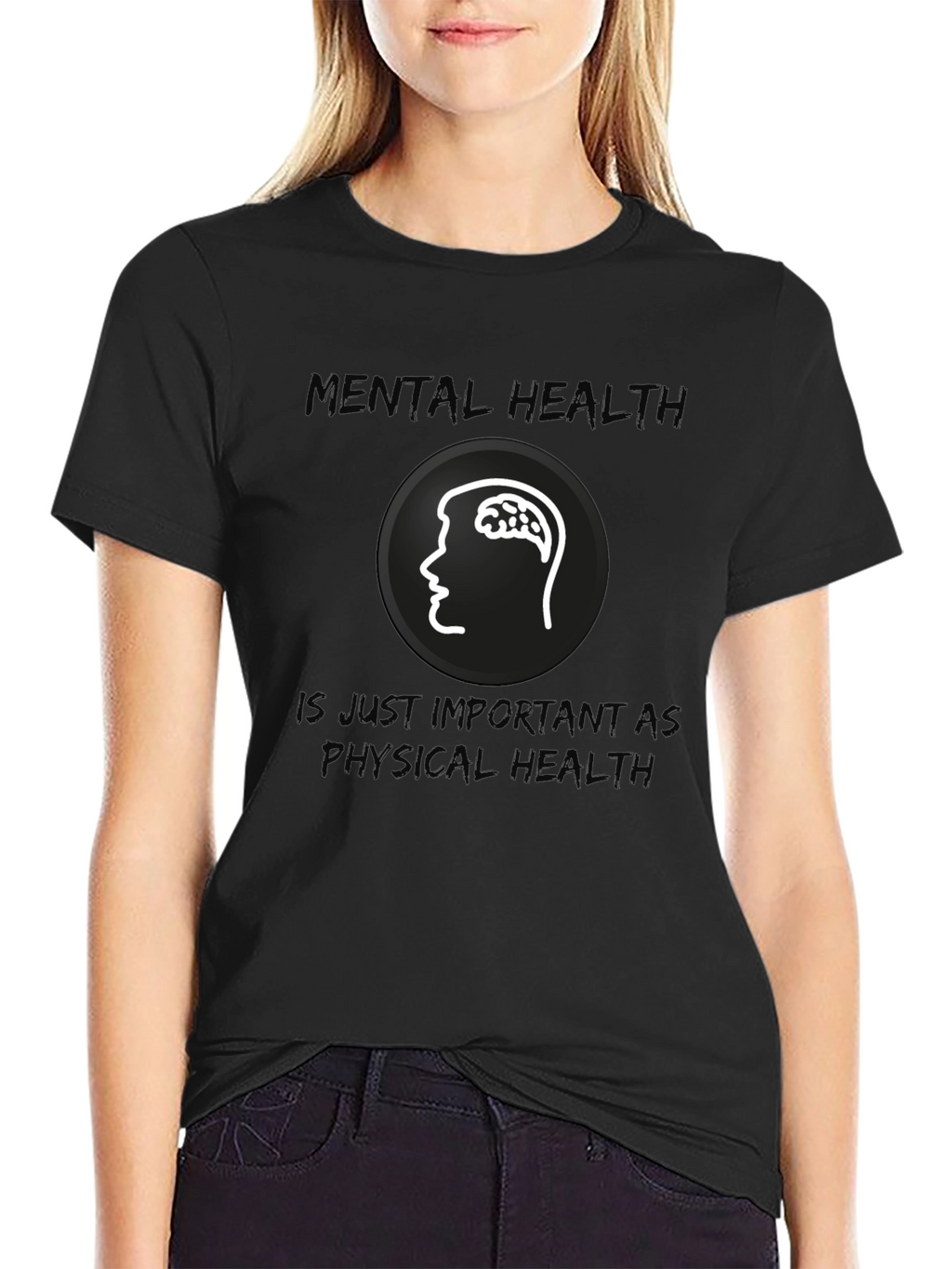 Mental Health Awareness Graphic T-Shirt