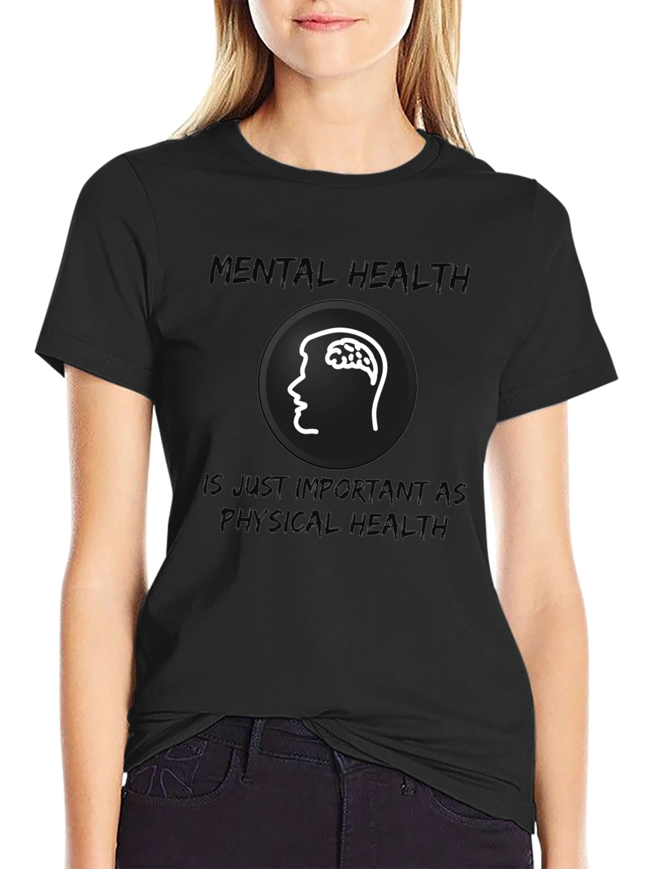Mental Health Awareness Graphic T-Shirt