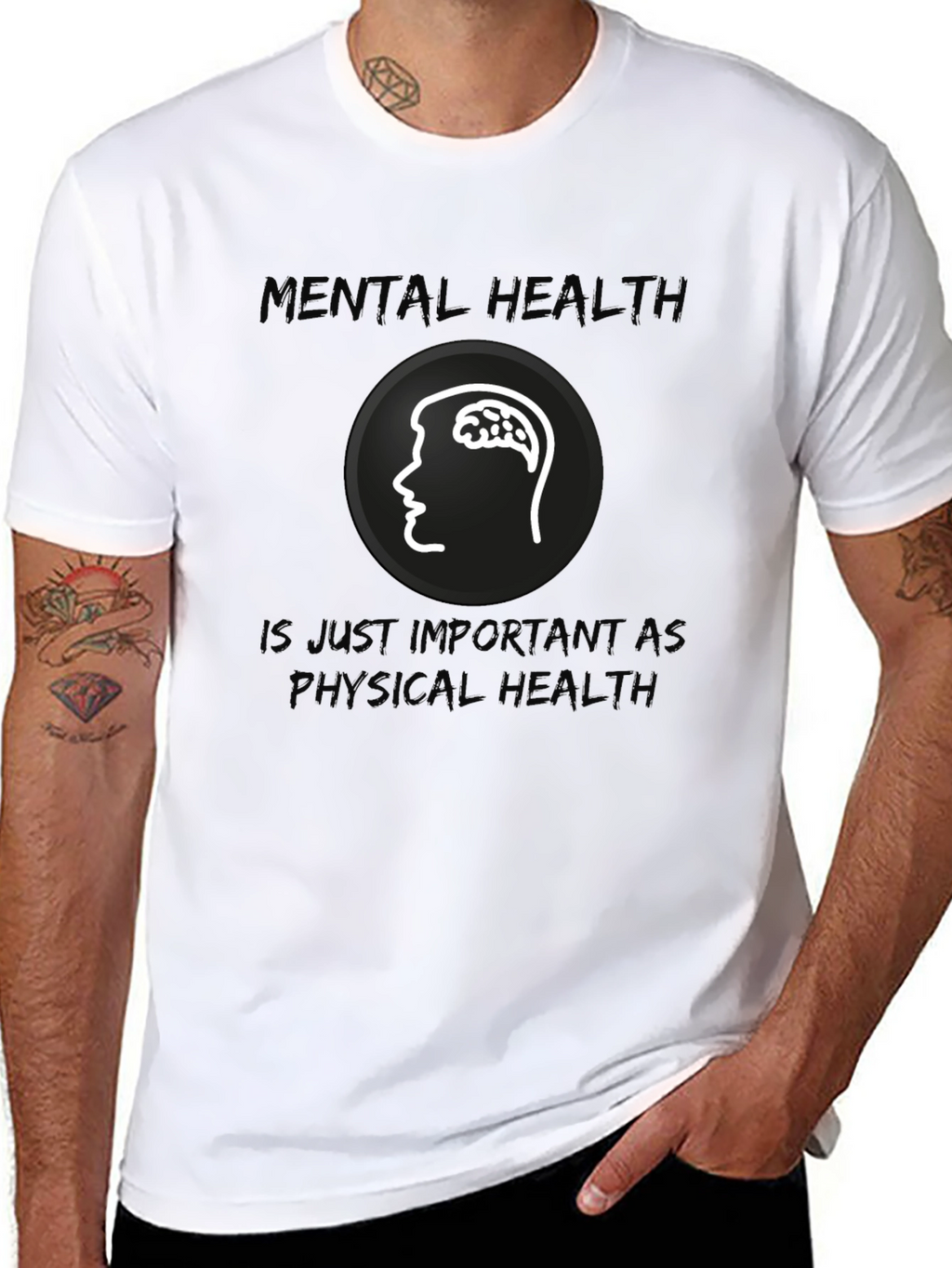 Mental Health Awareness Graphic T-Shirt
