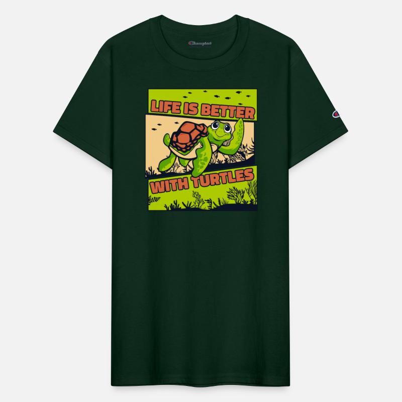 Life Is Better With Turtles Alligator Snapping