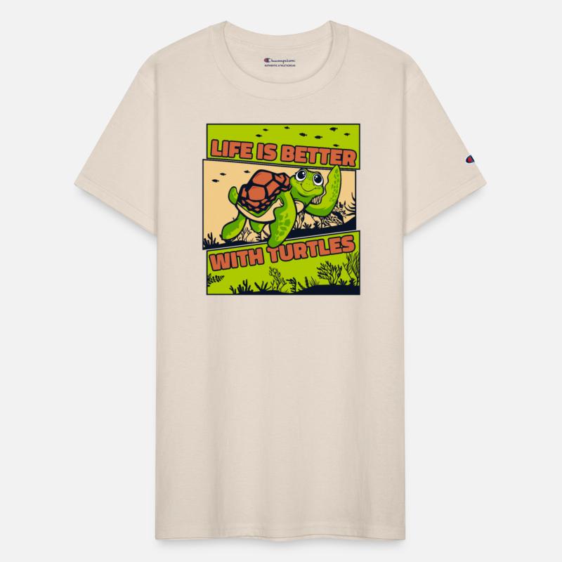 Life Is Better With Turtles Alligator Snapping