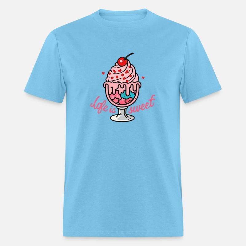 Life is Sweet Cute Dessert Sundae