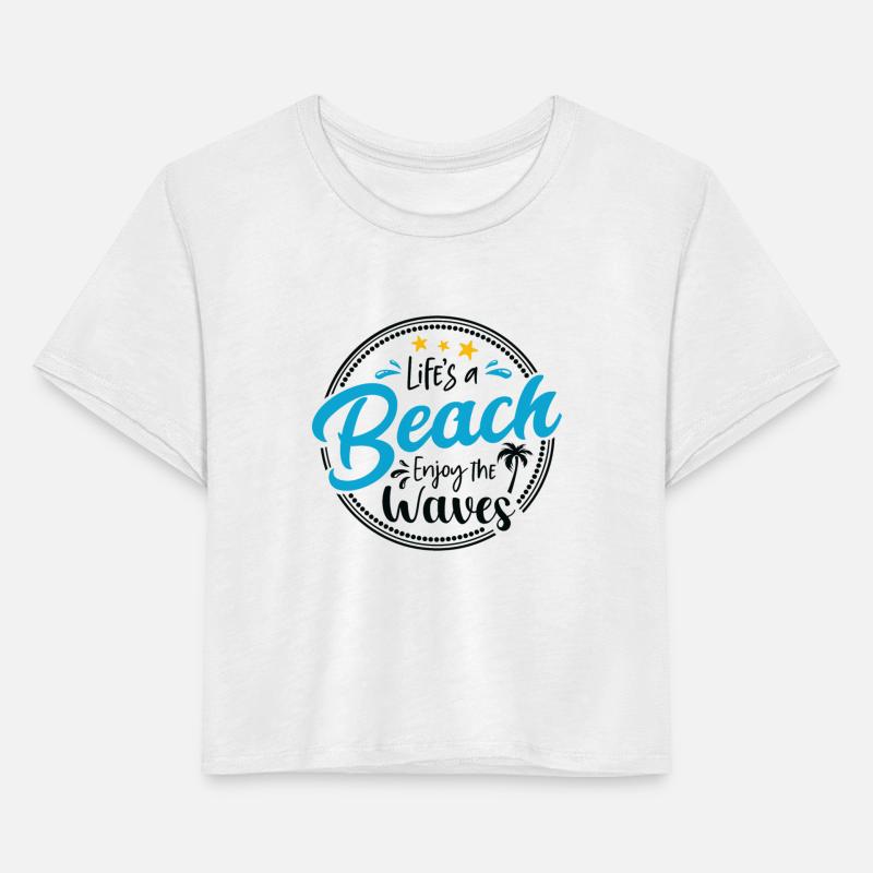 Life s a Beach Enjoy the Waves Inspirational