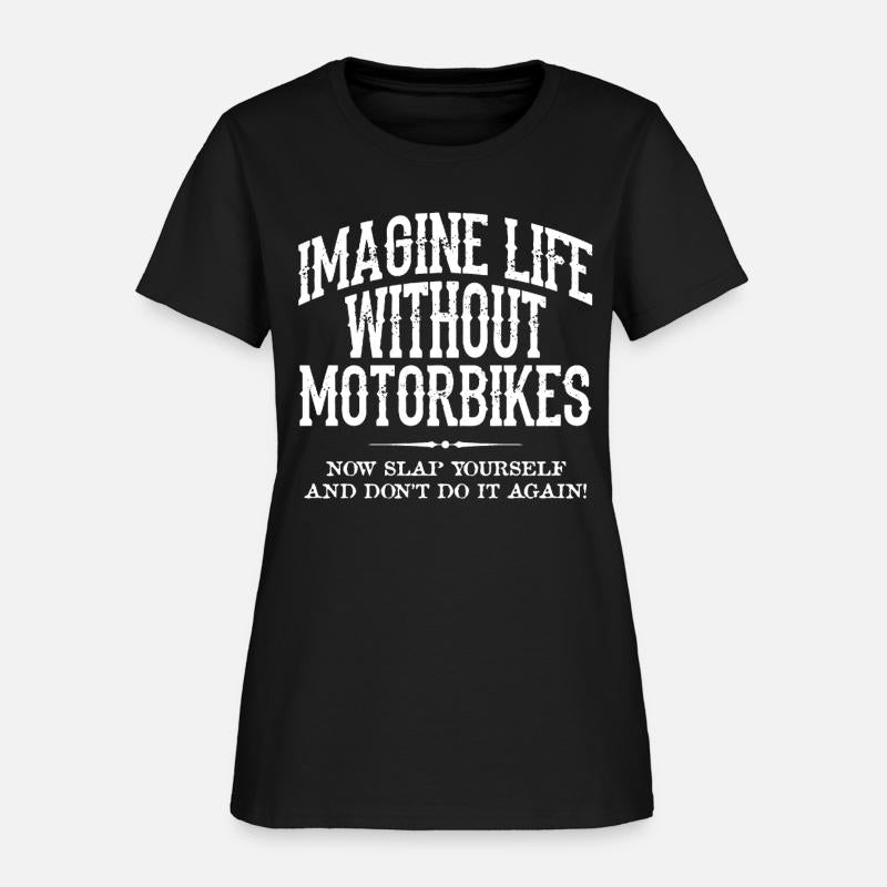 Life Without Motorbikes Mens Biker Superbike Gift