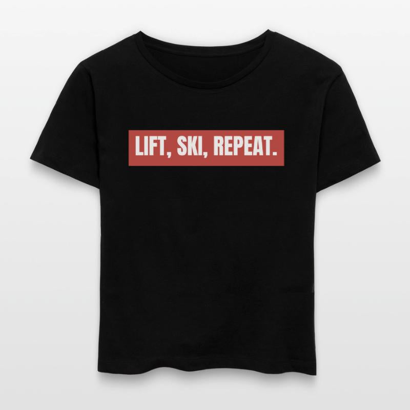 Lift, ski ,repeat. Cross country ski