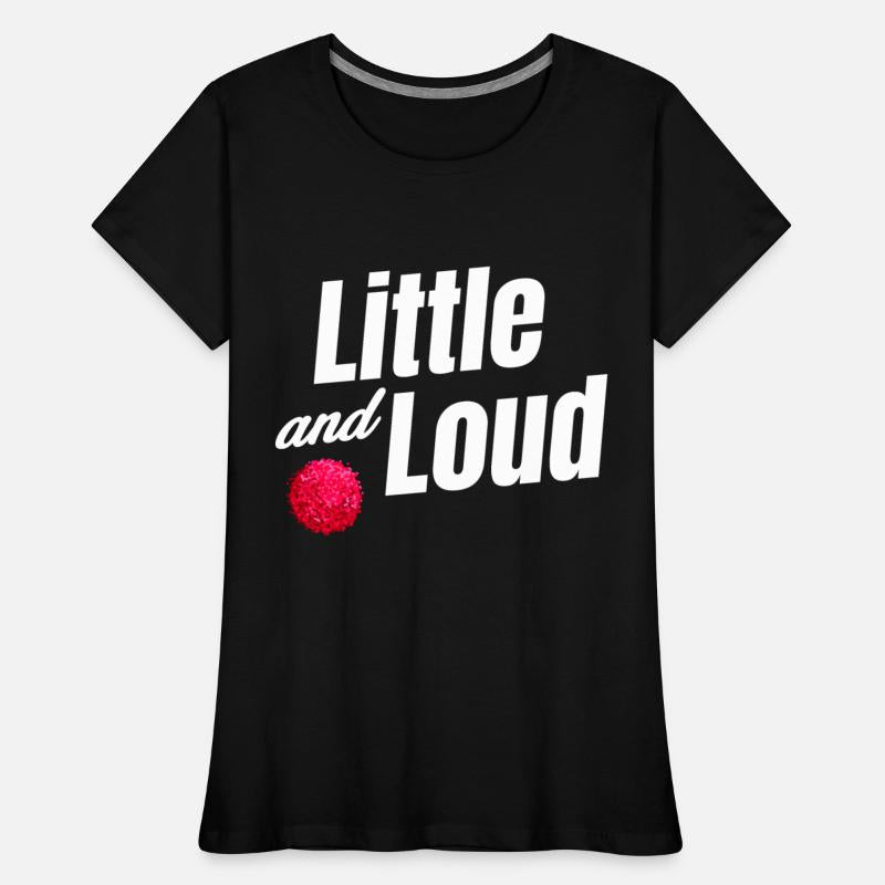 Little And Loud Funny Cheer Flyer Football