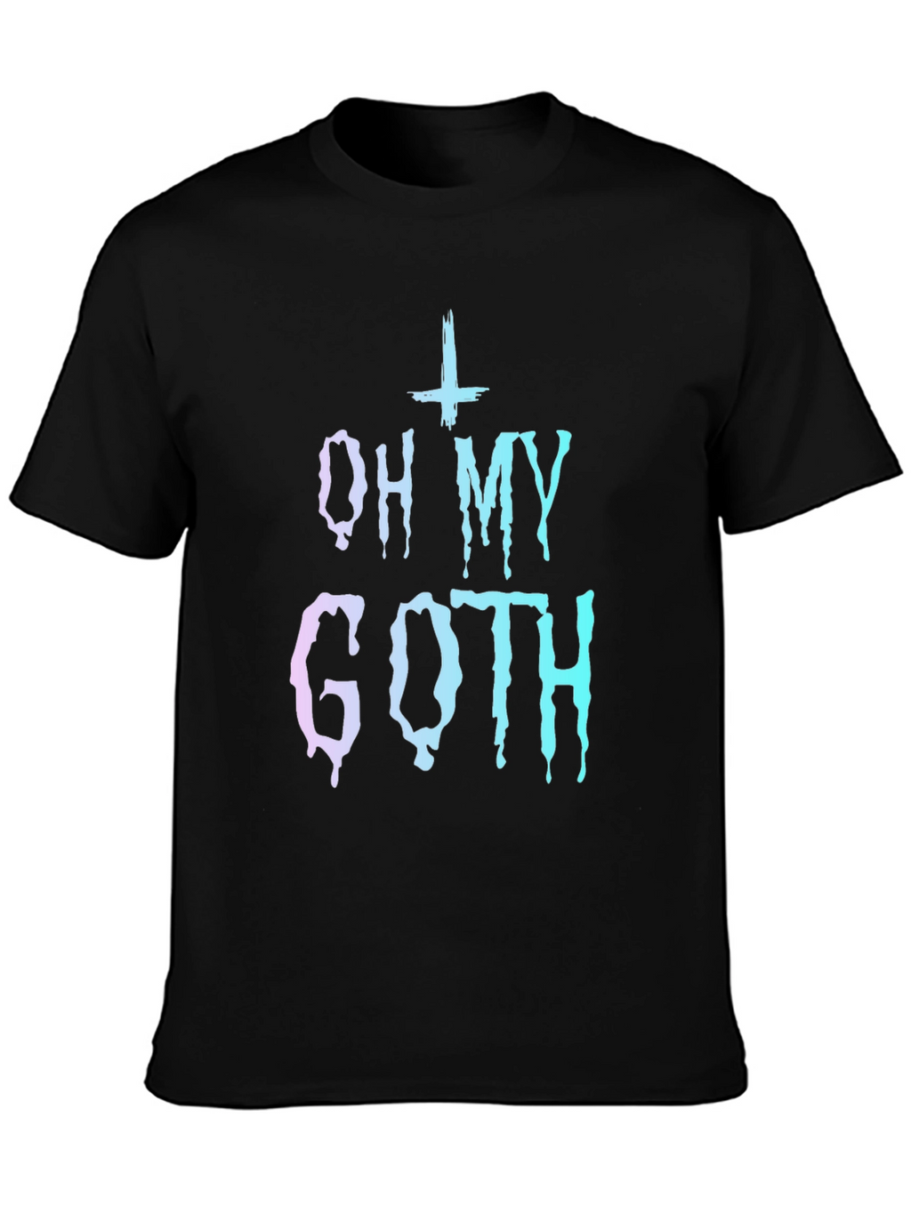 Oh My Goth Graphic Tee - Trendy Gothic Style