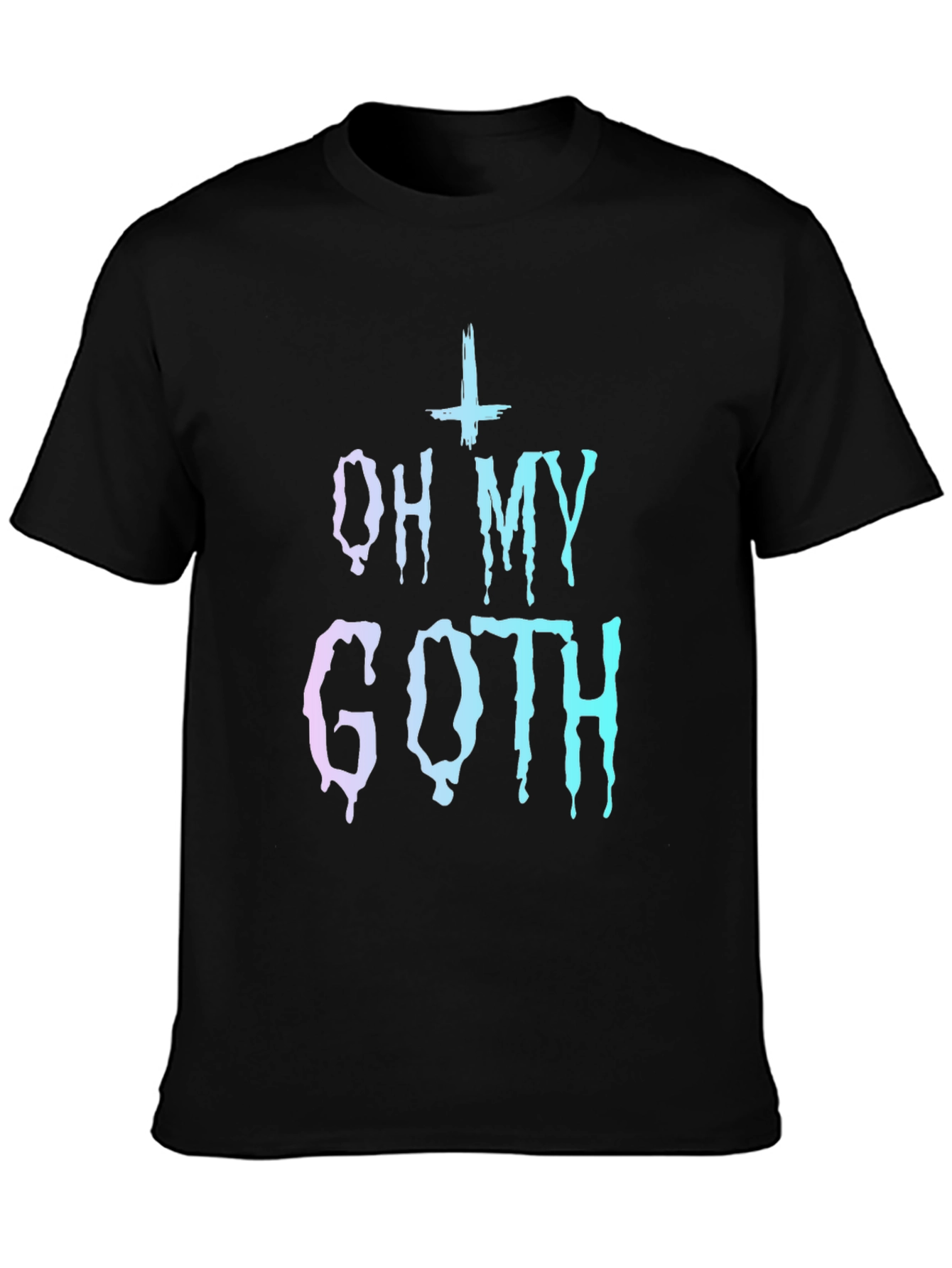 Oh My Goth Graphic Tee - Trendy Gothic Style