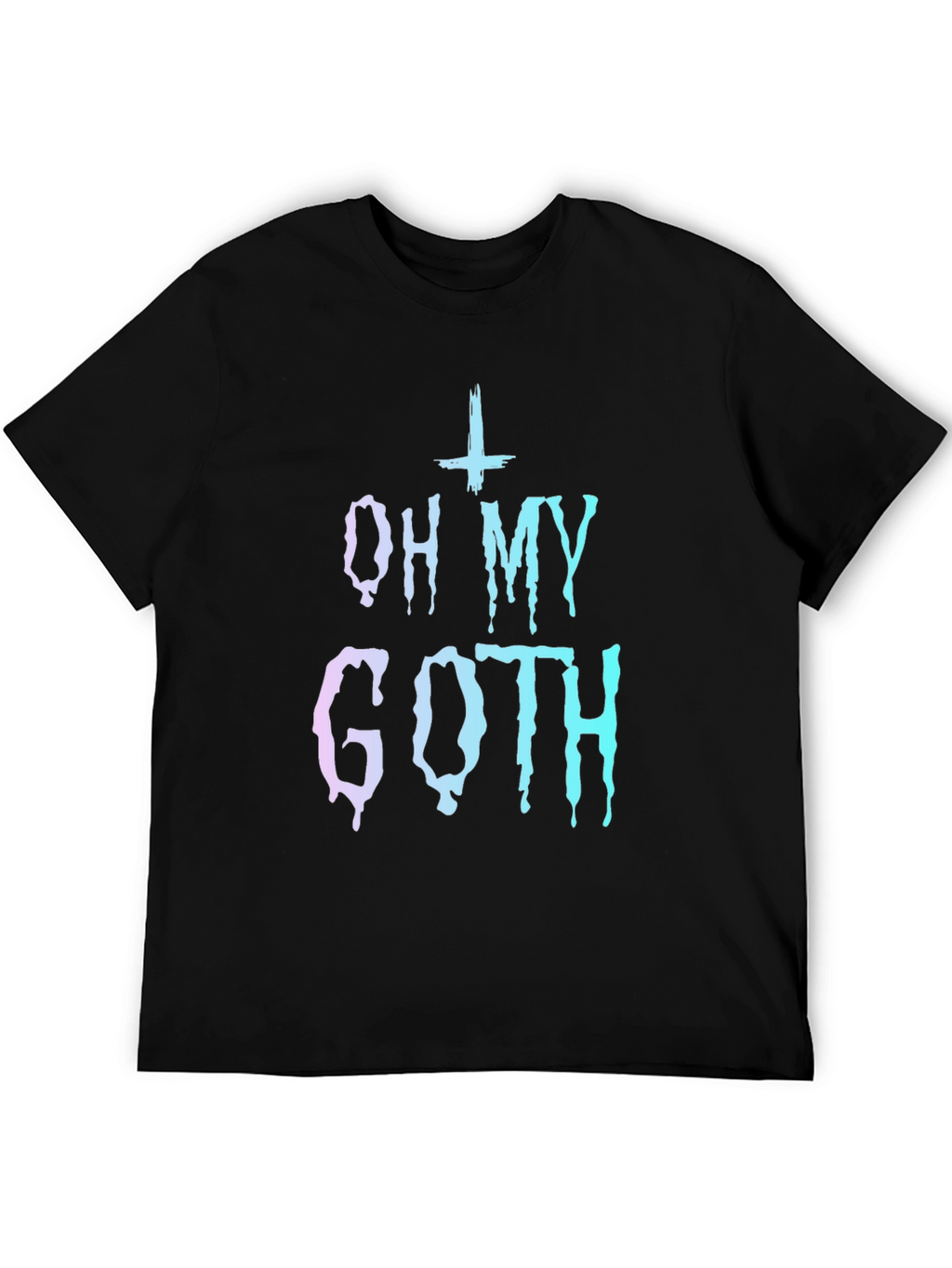 Oh My Goth Graphic Tee - Trendy Gothic Style