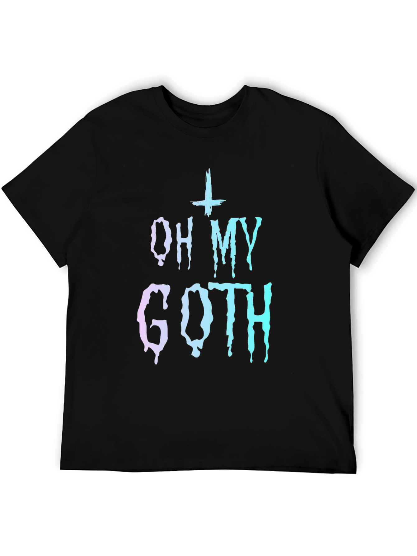 Oh My Goth Graphic Tee - Trendy Gothic Style