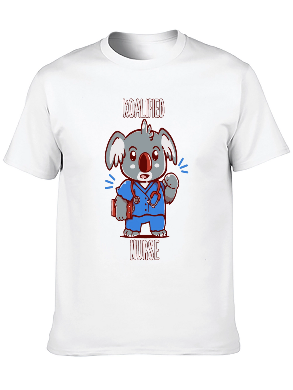 Koalified Nurse T-Shirt - Funny Cartoon Tee