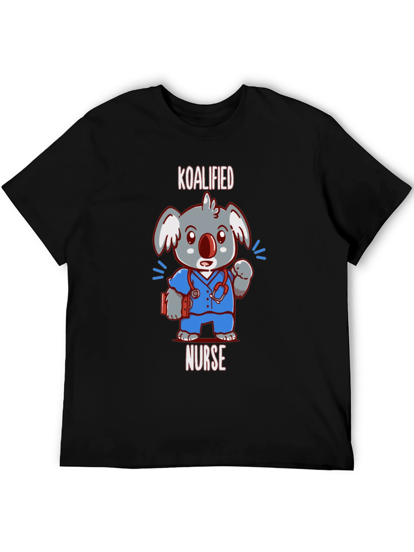 Koalified Nurse T-Shirt - Funny Cartoon Tee
