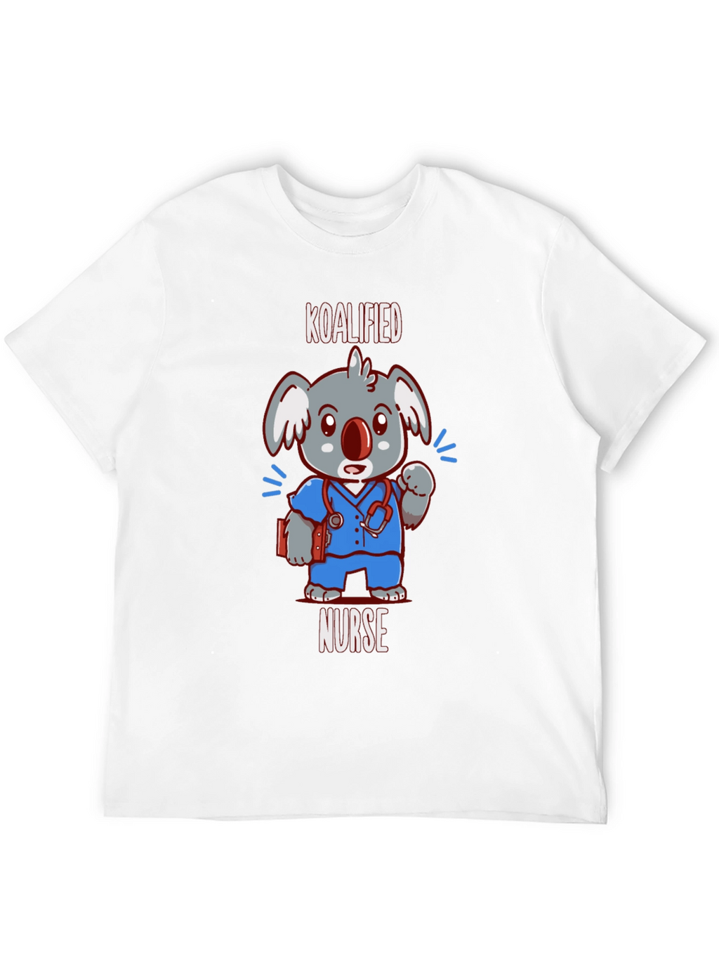Koalified Nurse T-Shirt - Funny Cartoon Tee