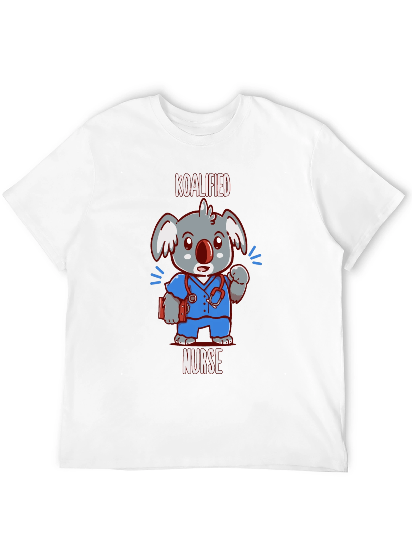 Koalified Nurse T-Shirt - Funny Cartoon Tee