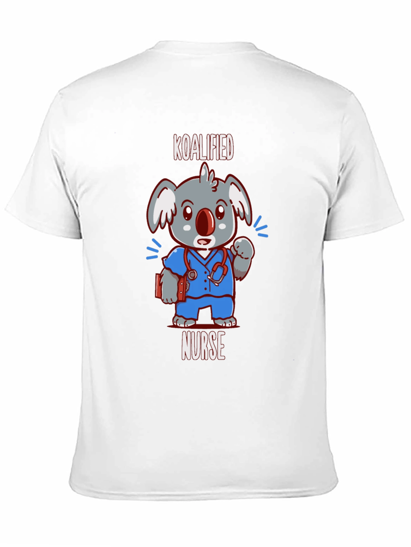 Koalified Nurse T-Shirt - Funny Cartoon Tee