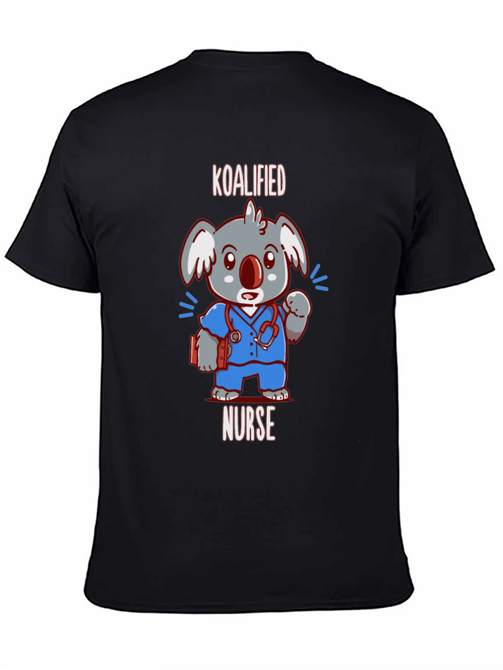 Koalified Nurse T-Shirt - Funny Cartoon Tee