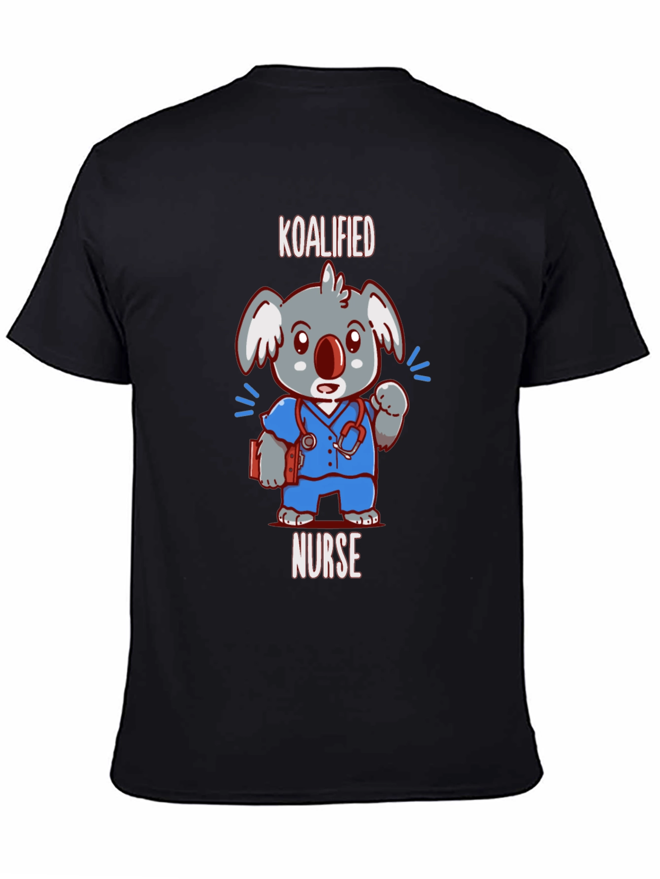 Koalified Nurse T-Shirt - Funny Cartoon Tee