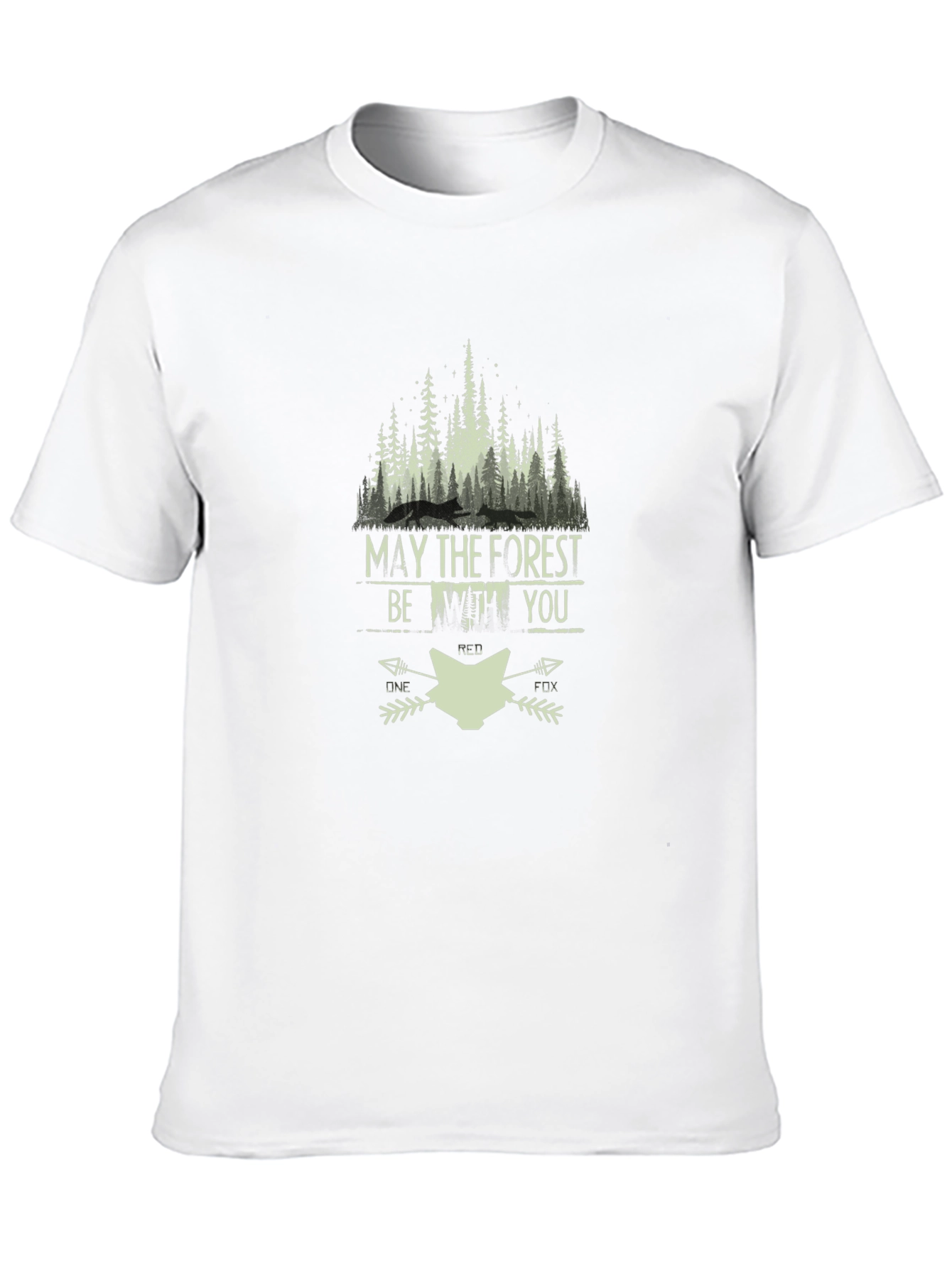 Forest Fox Graphic T-Shirt