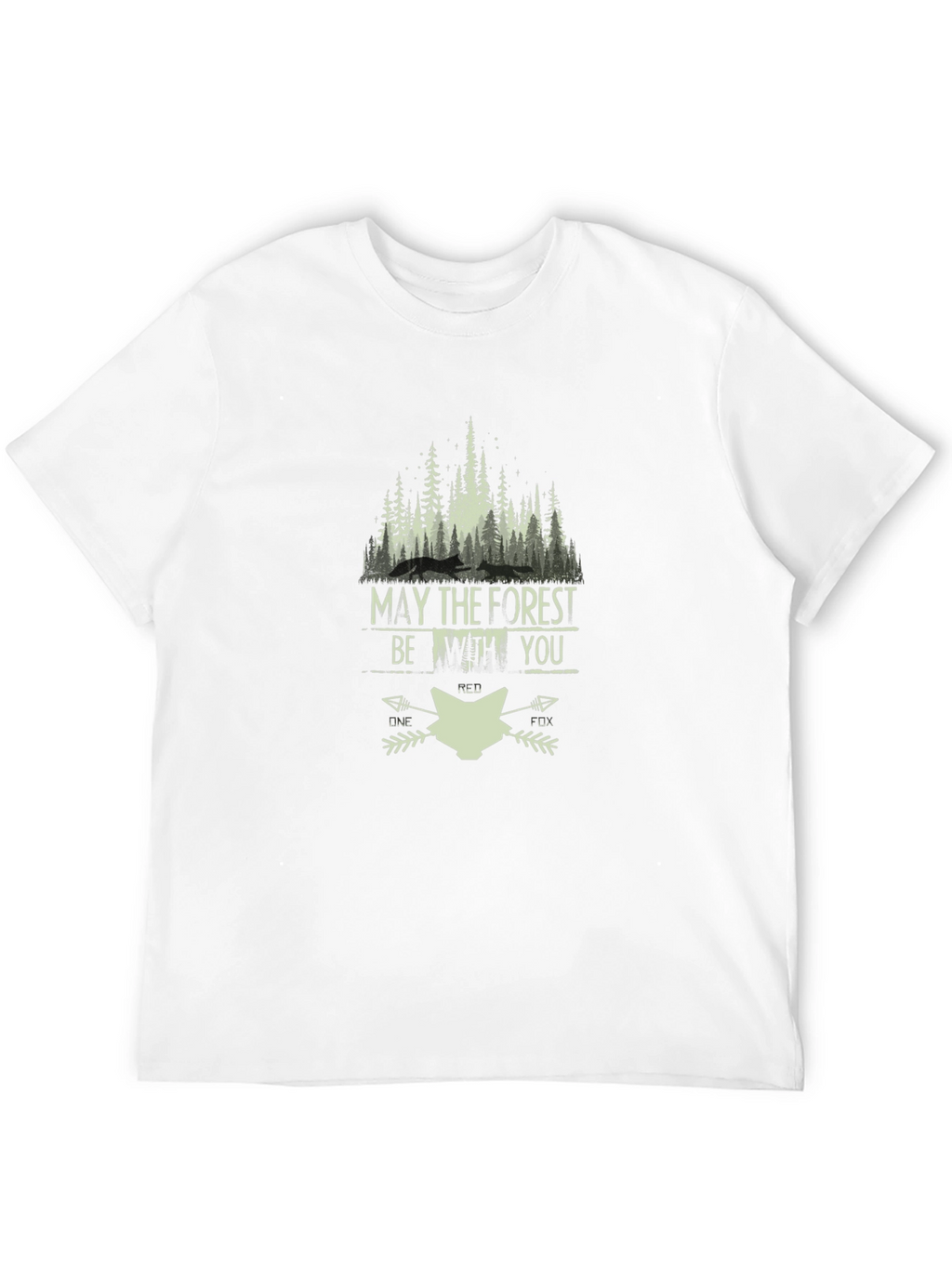 Forest Fox Graphic T-Shirt