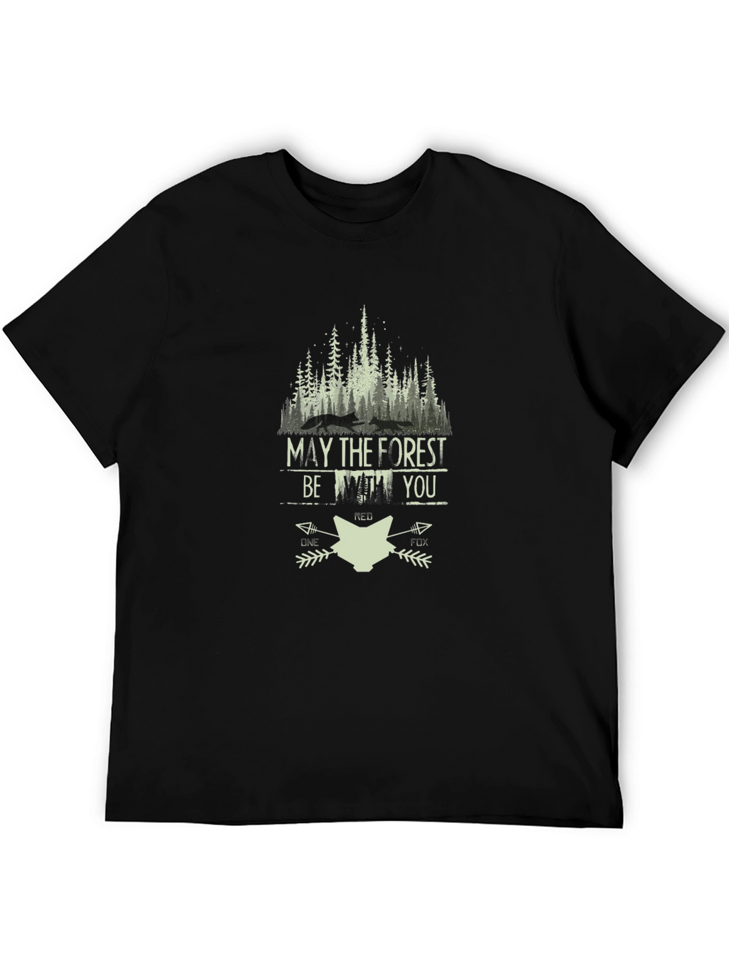 Forest Fox Graphic T-Shirt