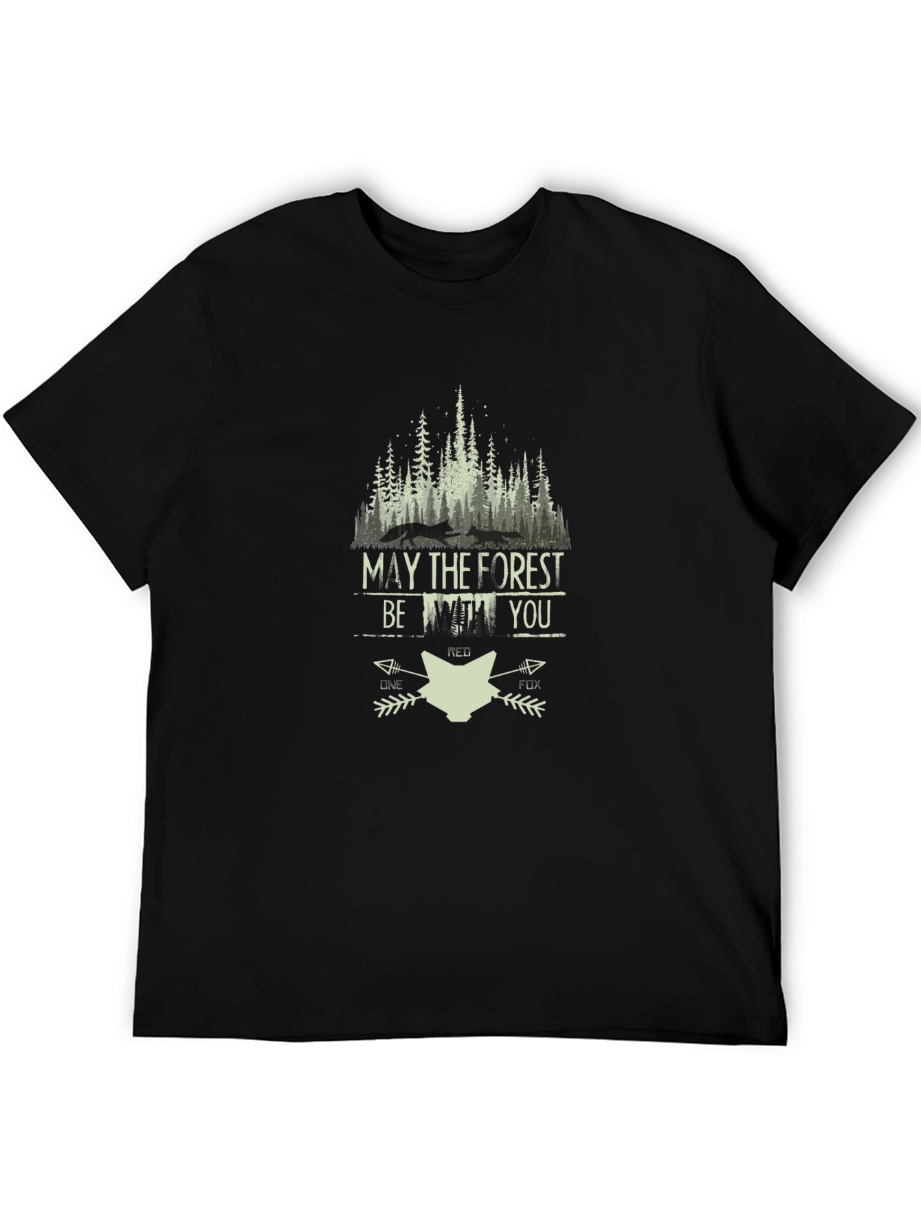 Forest Fox Graphic T-Shirt