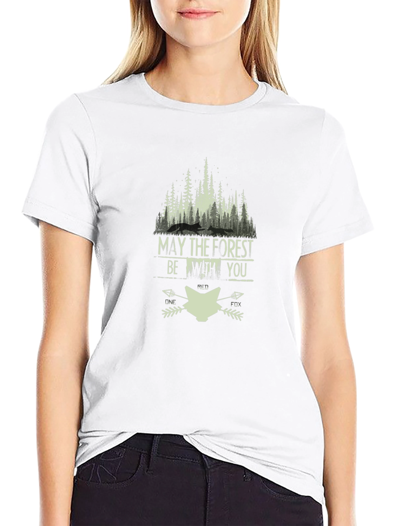 Forest Fox Graphic T-Shirt