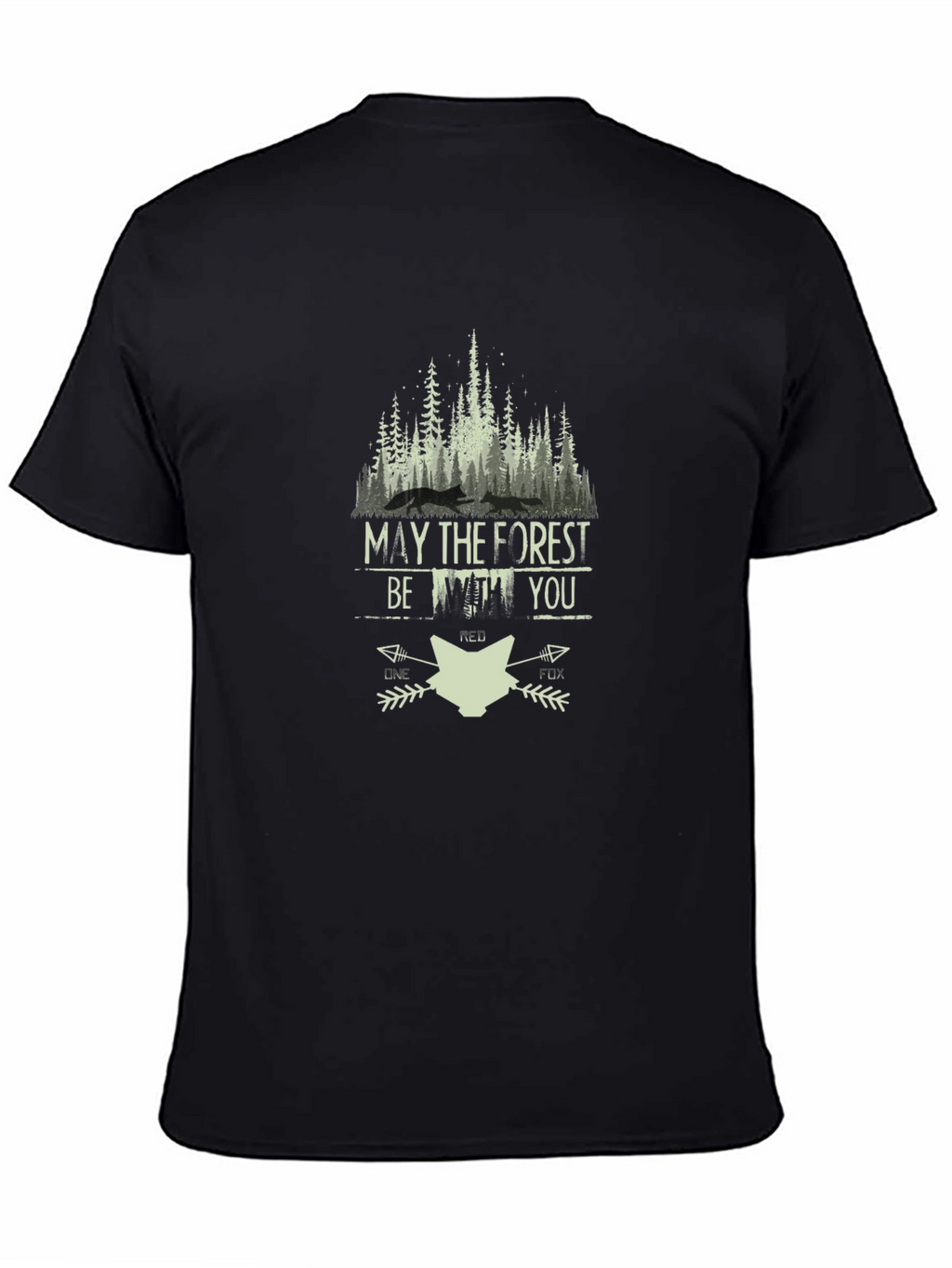 Forest Fox Graphic T-Shirt