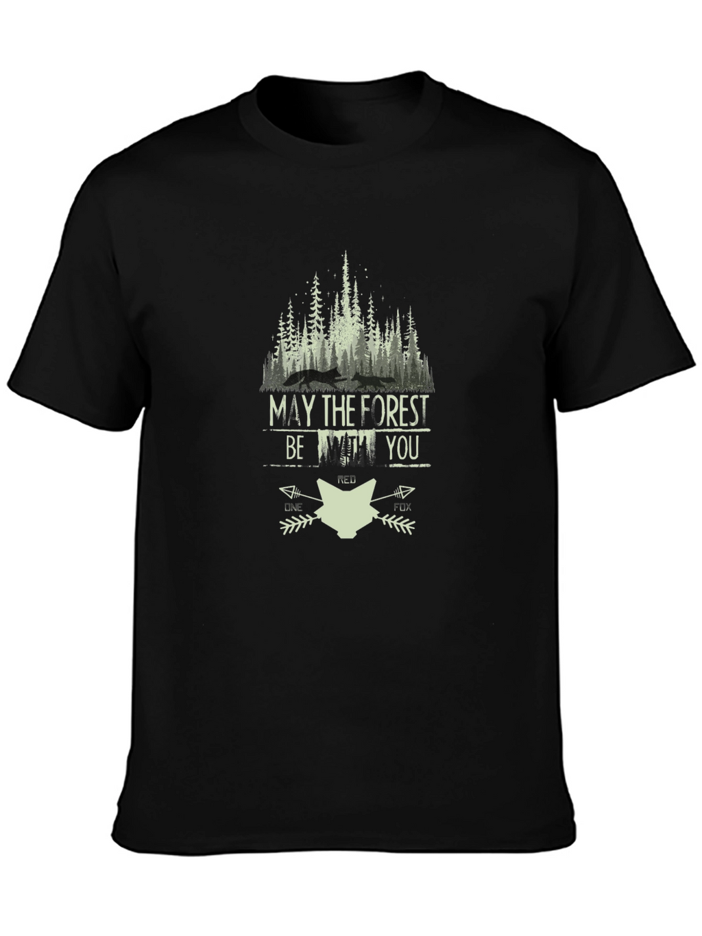 Forest Fox Graphic T-Shirt