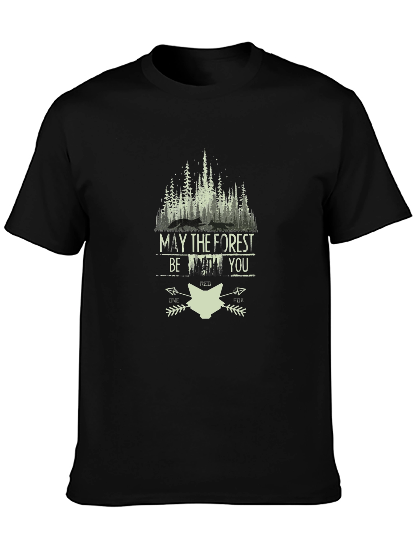 Forest Fox Graphic T-Shirt