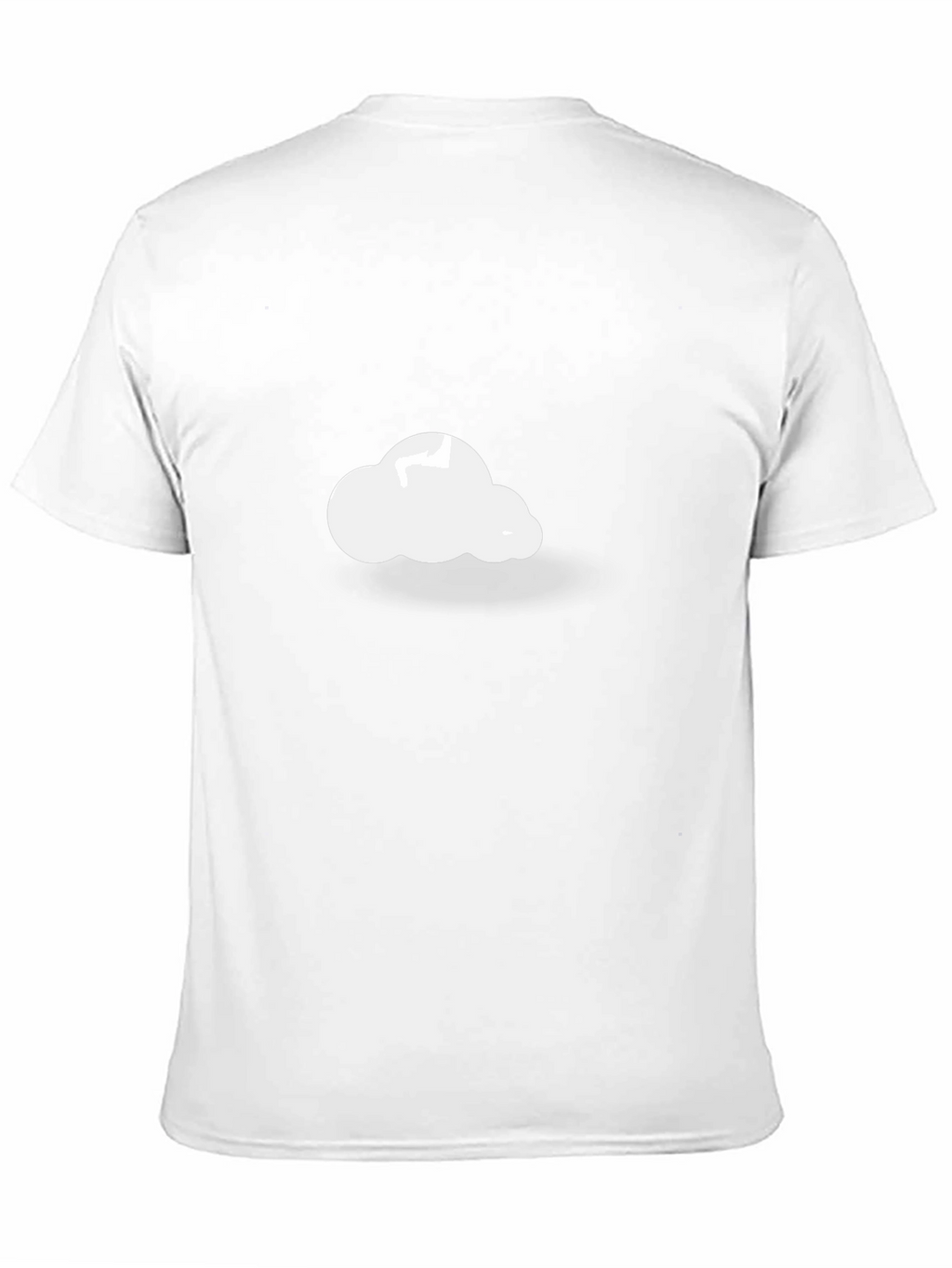 Cloud Graphic Black T-Shirt