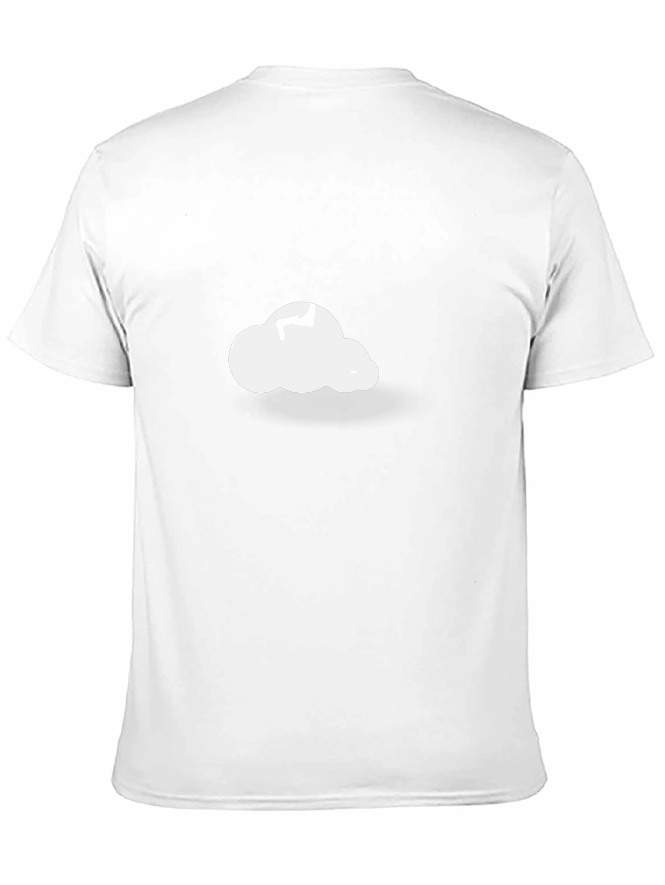 Cloud Graphic Black T-Shirt