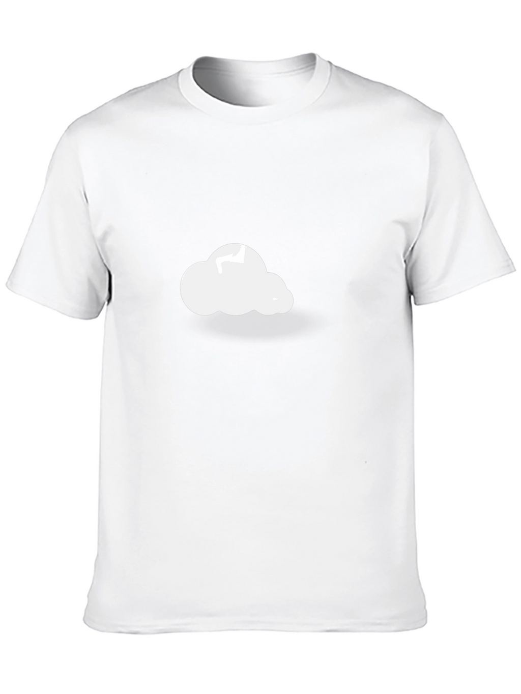 Cloud Graphic Black T-Shirt