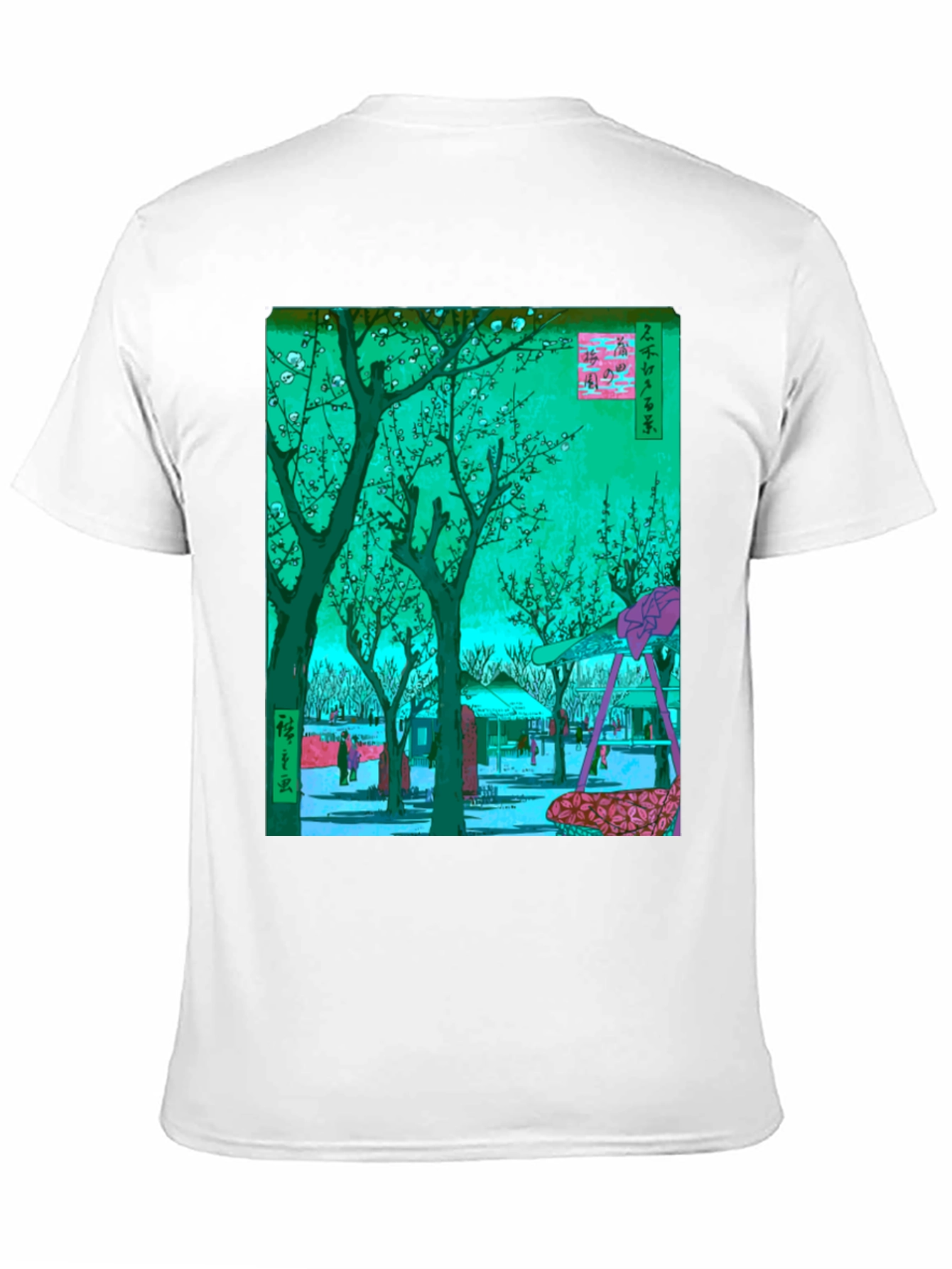 Japanese Art T-Shirt: Blossom Garden