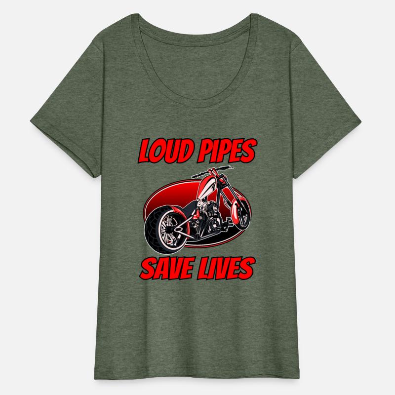Loud pipes save lives, born to ride, biker