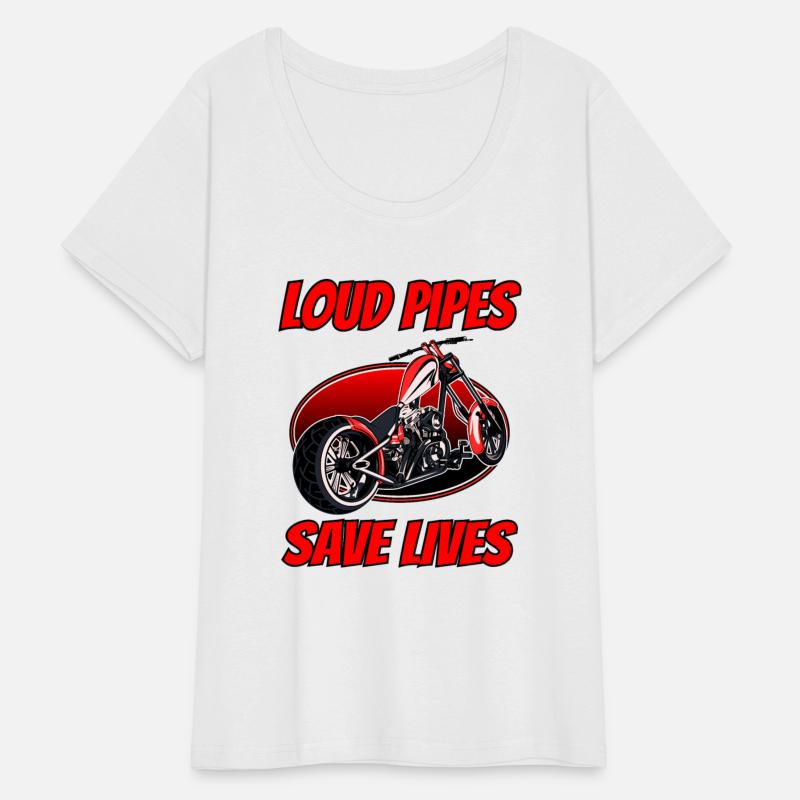 Loud pipes save lives, born to ride, biker