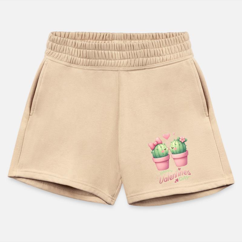 Love Sprouts in the Sand: Watercolor Cactus Duo