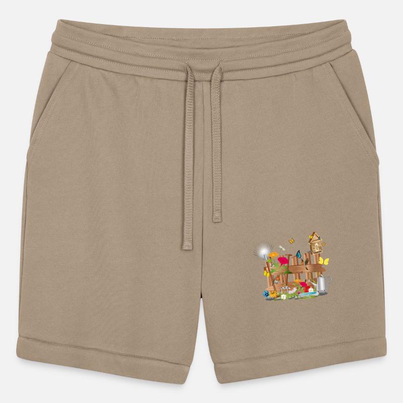 Lovingly designed colorful garden fence