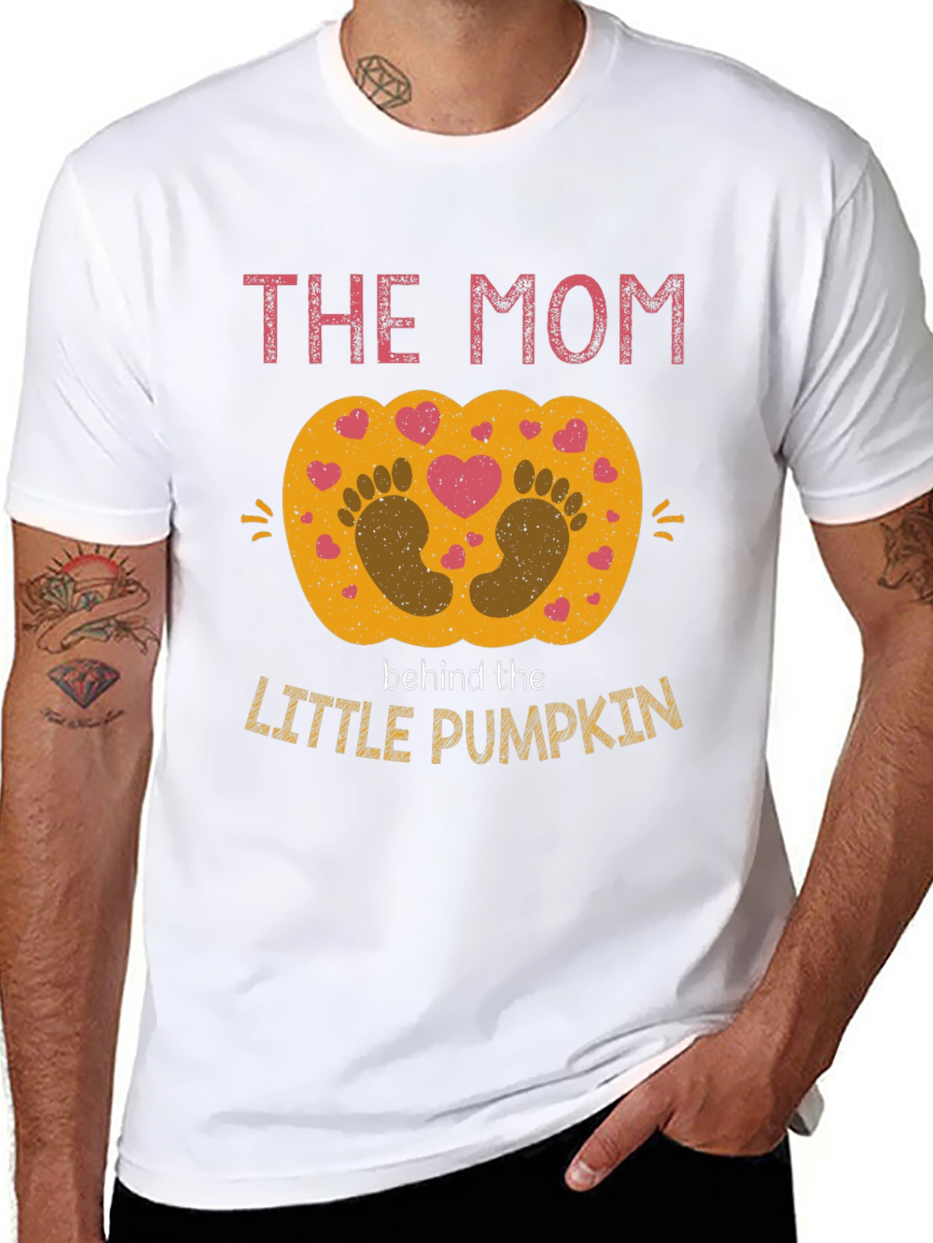 The Mom Behind the Little Pumpkin T-Shirt