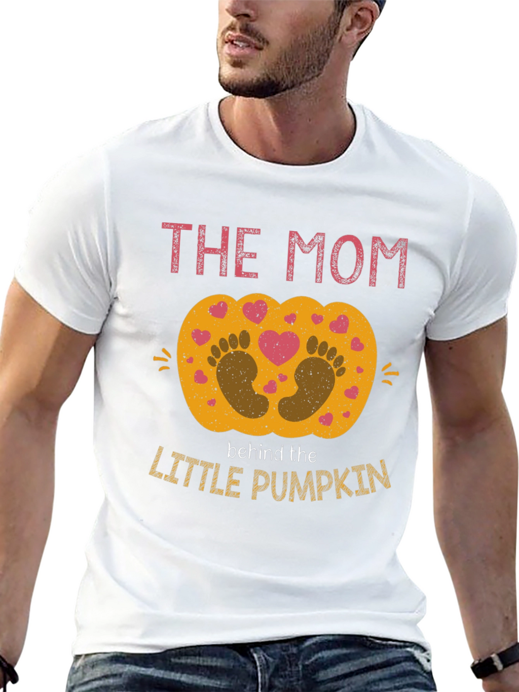 The Mom Behind the Little Pumpkin T-Shirt