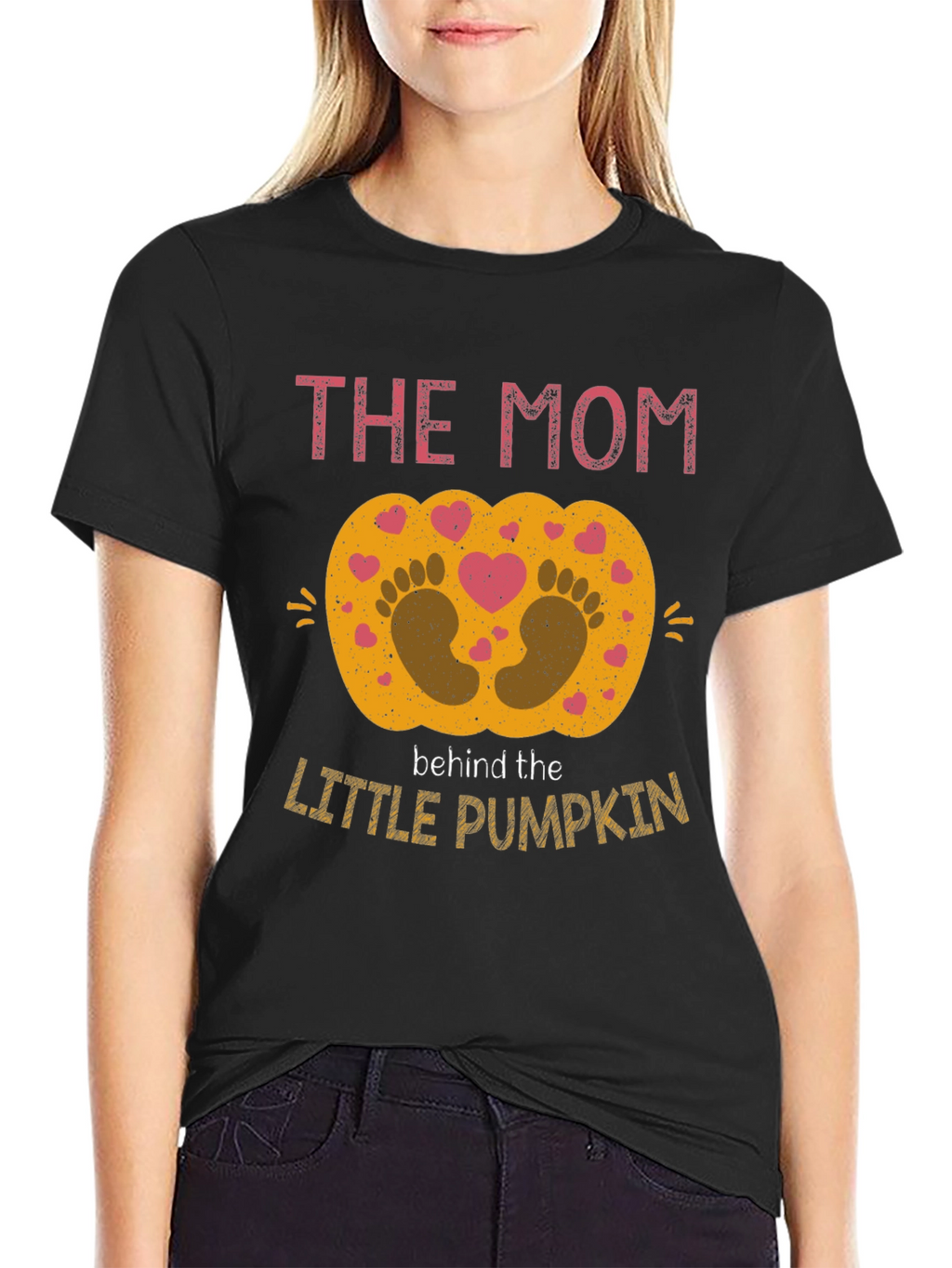 The Mom Behind the Little Pumpkin T-Shirt