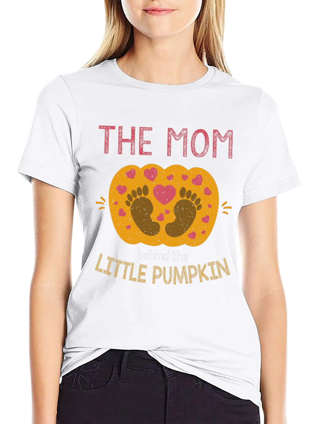 The Mom Behind the Little Pumpkin T-Shirt