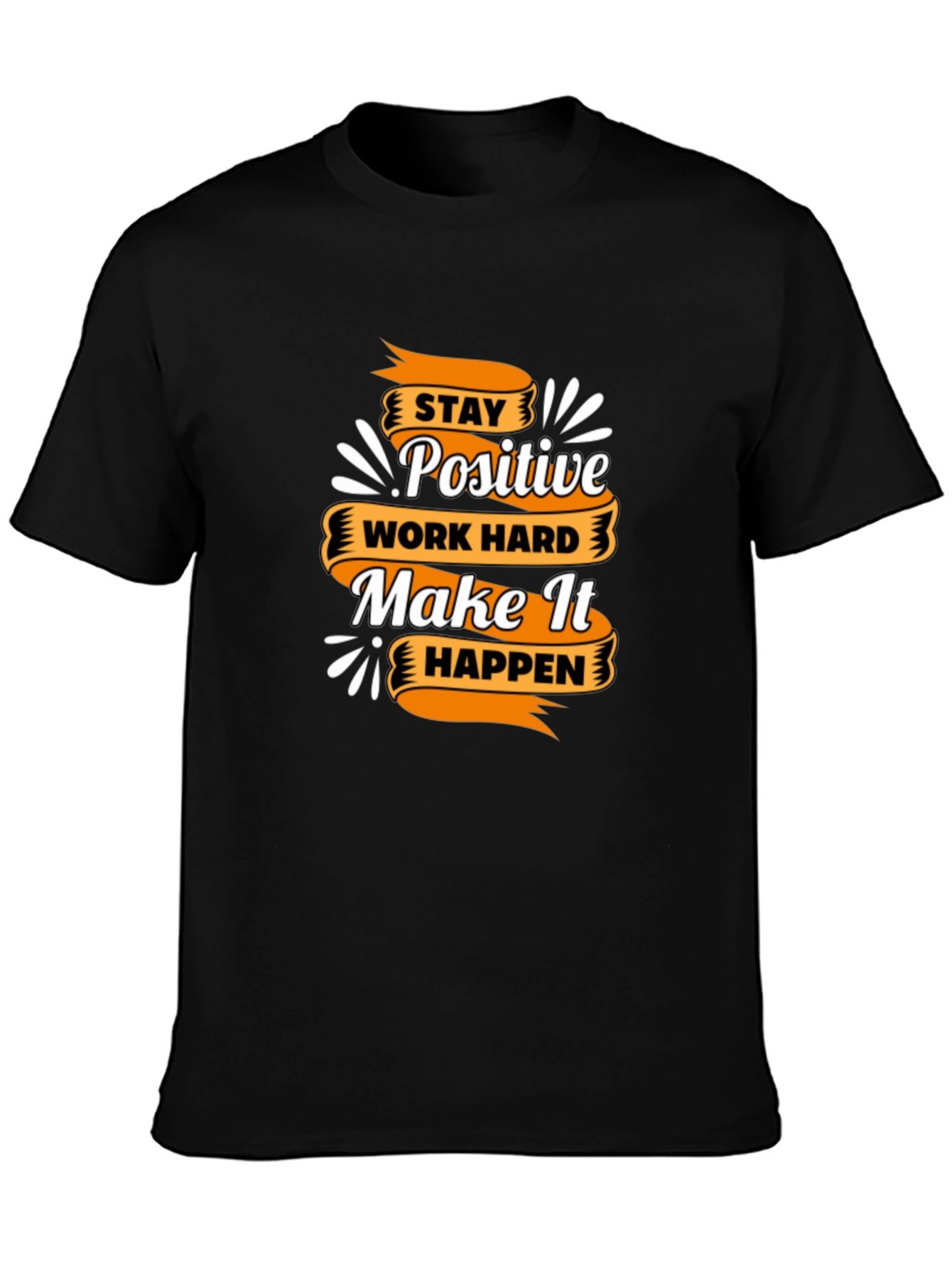 Motivational T-Shirt - Stay Positive