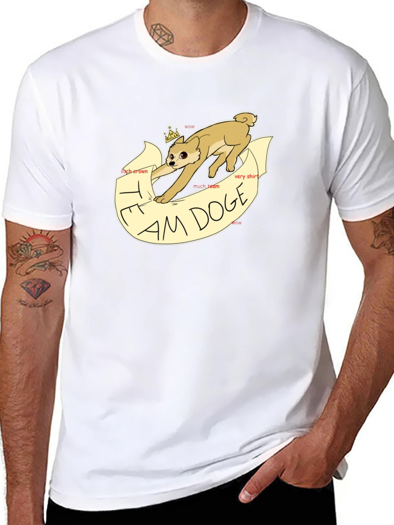 I Am Doge Meme T-Shirt - Much Wow!