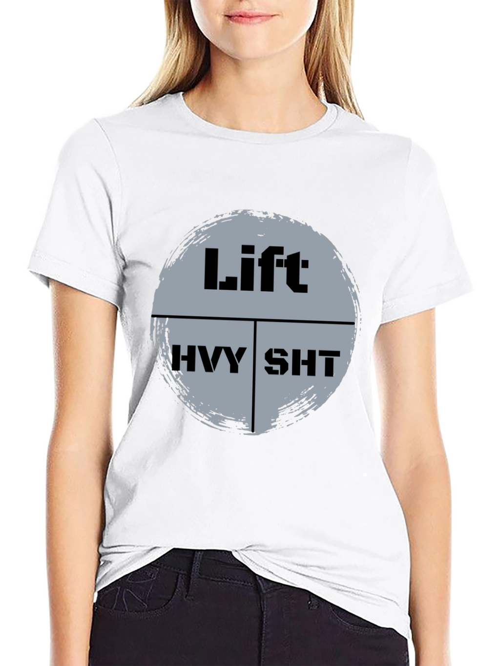 Lift Heavy SHT Black T-Shirt